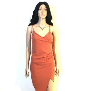 Women’s Mind Code Orange Mini Dress Size Small